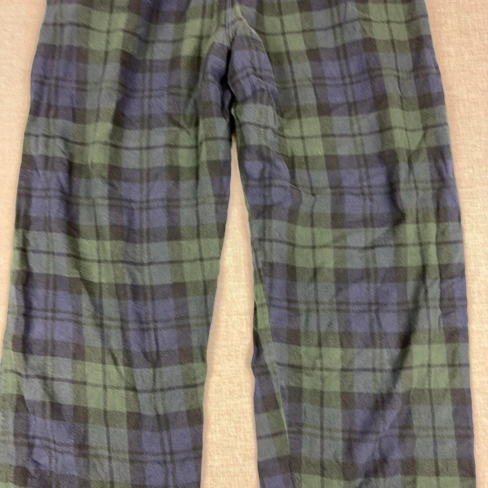 Polo Ralph Lauren Pants Mens Medium Green Plaid Cotton Long Johns Underwear